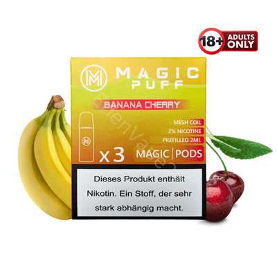 Magic Puff Pods - Banana Cherry