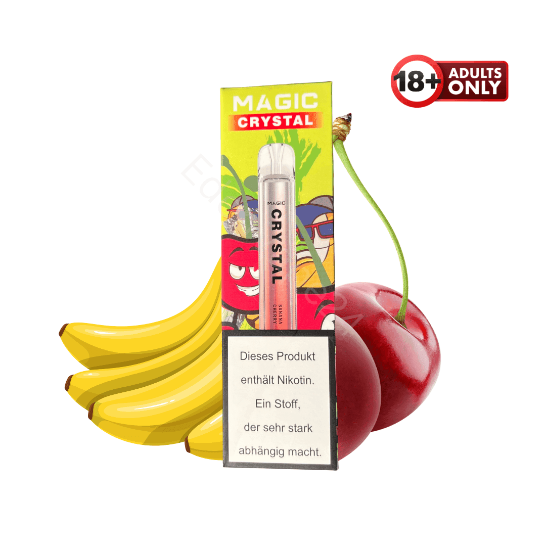 Magic Puff Crystal Banana Cherry - EdenVape24
