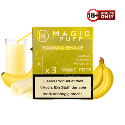 Magic Puff Pods - Banana Shake