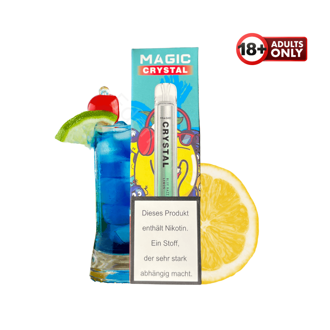 Magic Puff Crystal Blue Razz Lemonade - EdenVape24