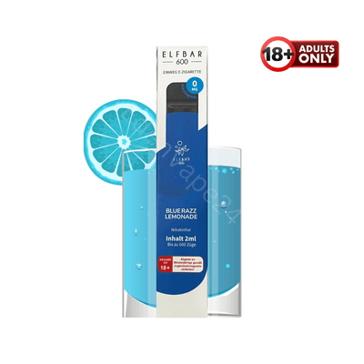 Elfbar 600 - Blue Razz Lemonade - Nikotinfrei