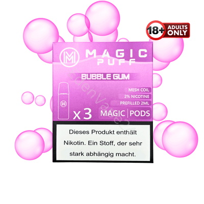 Magic Puff Pods - Bubble Gum