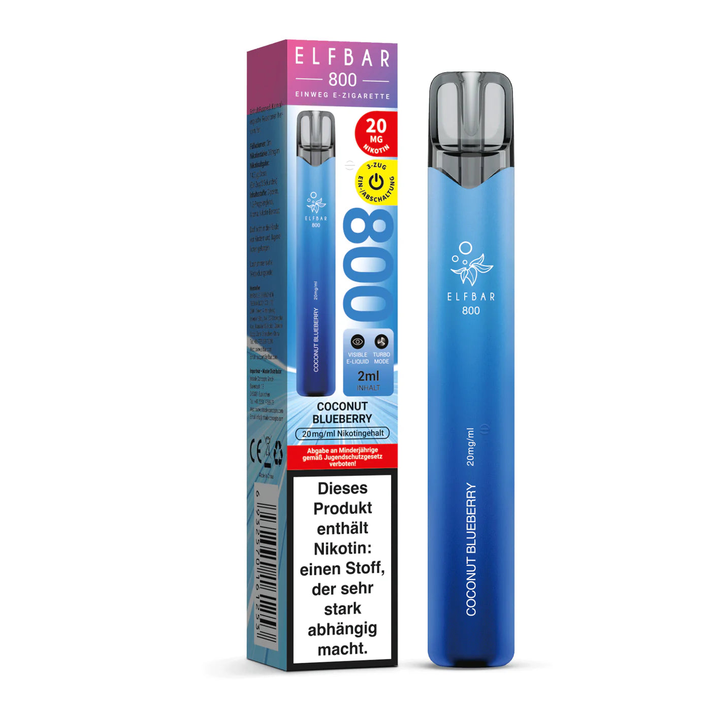 Elfbar 800 coconut blueberry