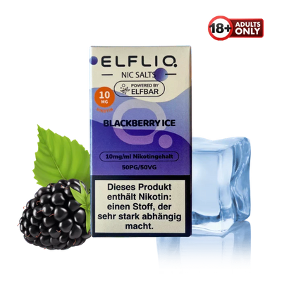 Elfliq by Elfbar - Blackberry Ice - Nikotinsalz Liquid