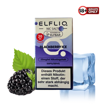 Elfliq Nikotinsalz Liquid blackberry ice 20mg