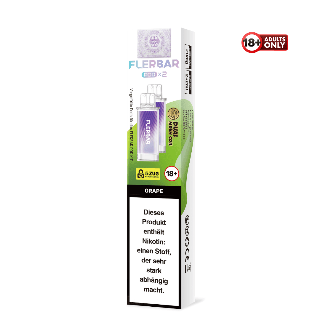 Flerbar Prefilled Pod Grape - EdenVape24