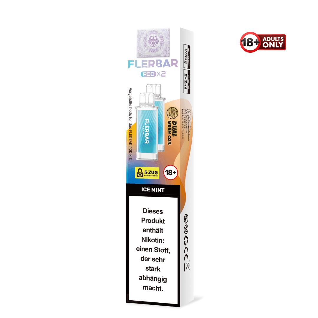 Flerbar Prefilled Pod Ice Mint - EdenVape24