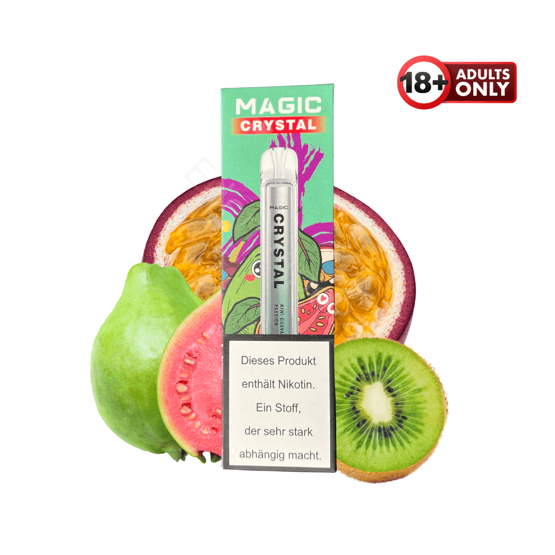 Magic Puff Crystal Kiwi Passion Guava - EdenVape24