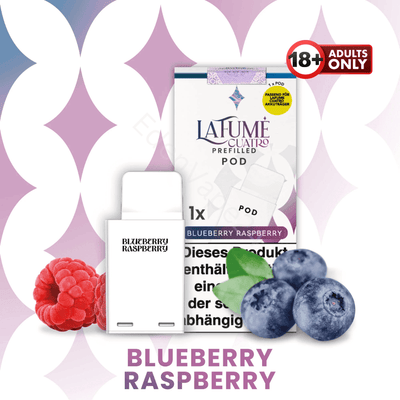 LaFume Cuatro Pod - Blueberry Raspberry