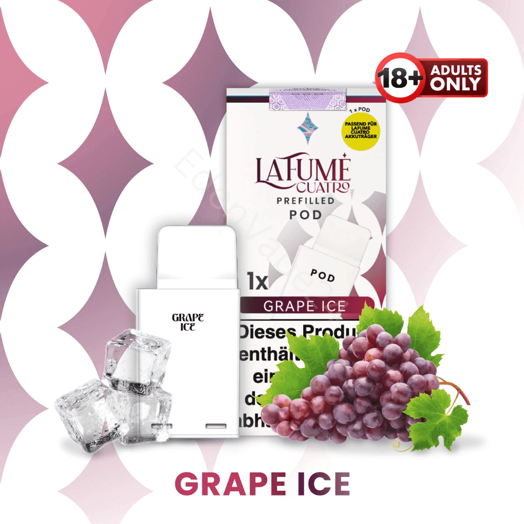 LaFume Cuatro Pod - Grape Ice - EdenVape24