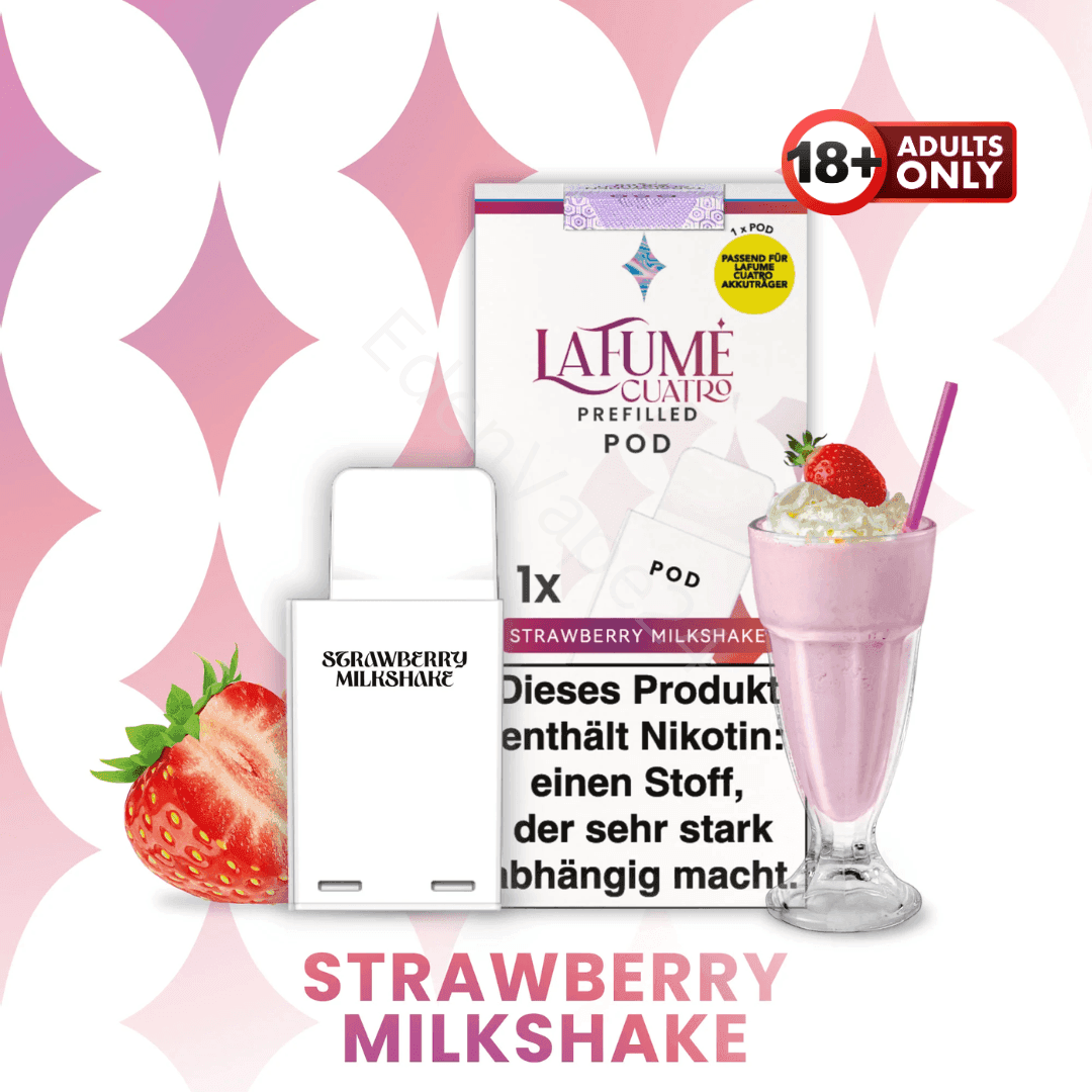 LaFume Cuatro Pod - Strawberry Milkshake - EdenVape24