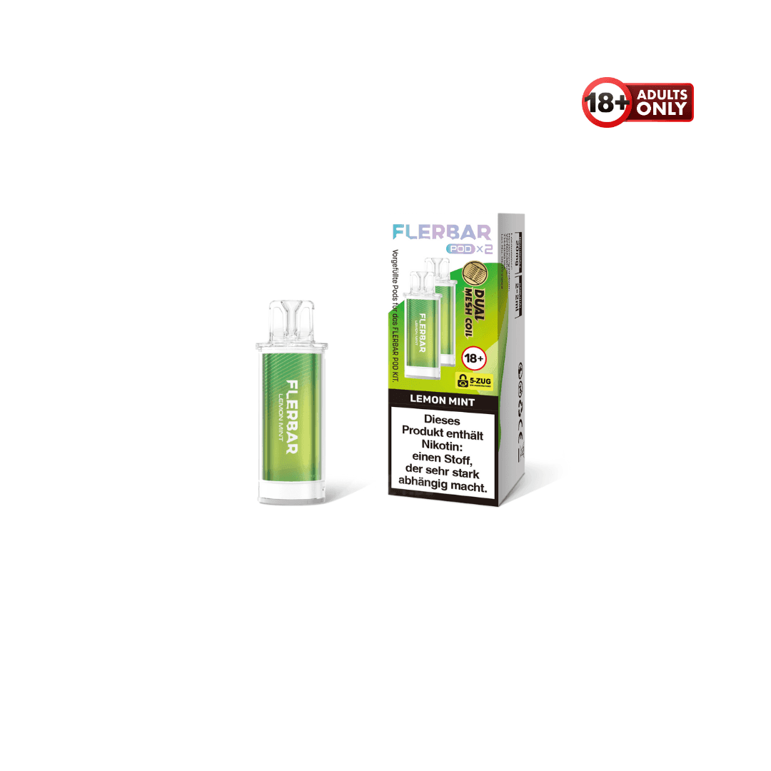 Flerbar Pod Lemon Mint - EdenVape24