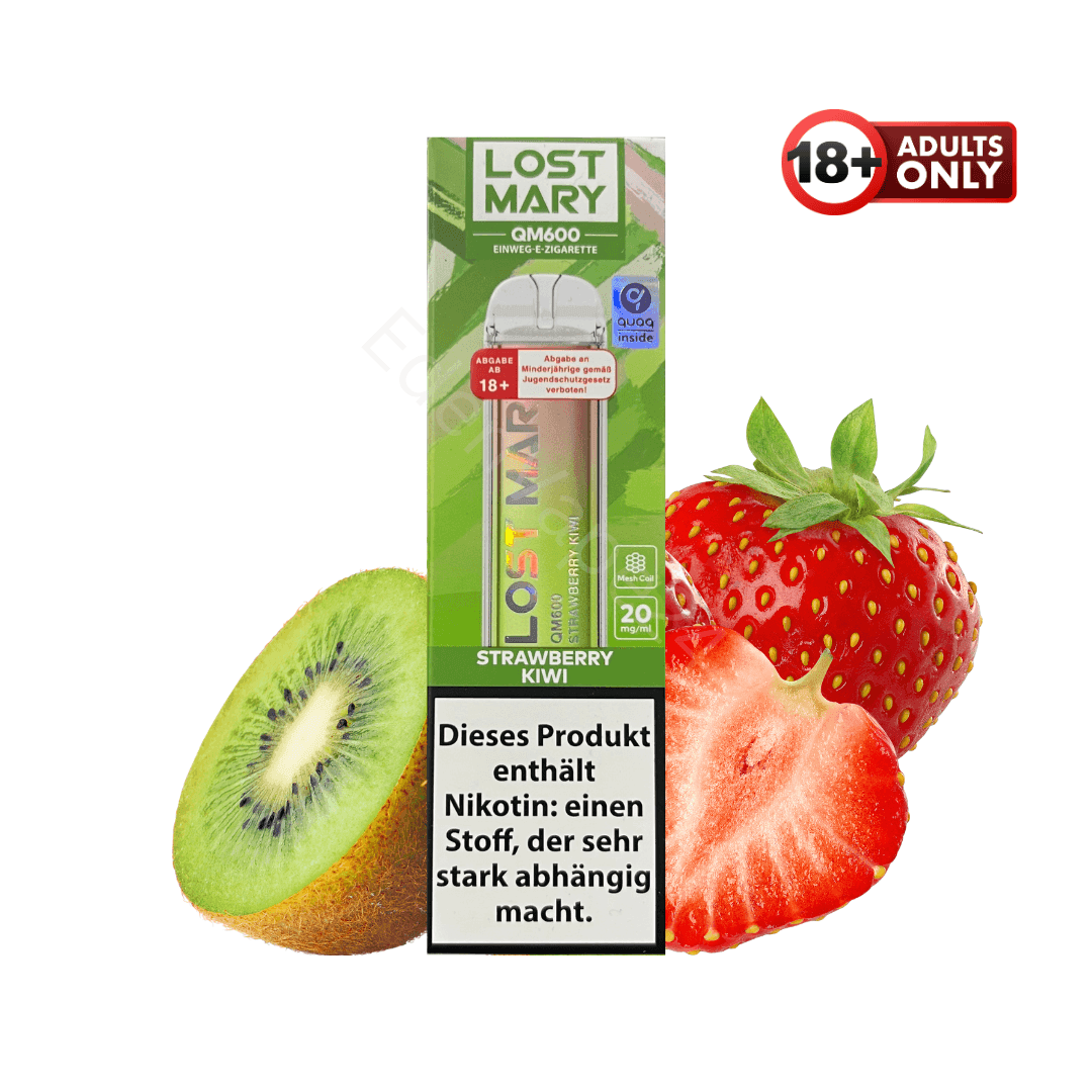 Lost Mary QM600 - Strawberry Kiwi - EdenVape24