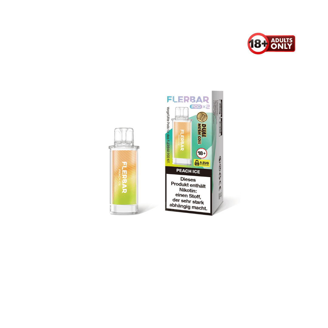 Flerbar Prefilled pod Peach Ice - EdenVape24