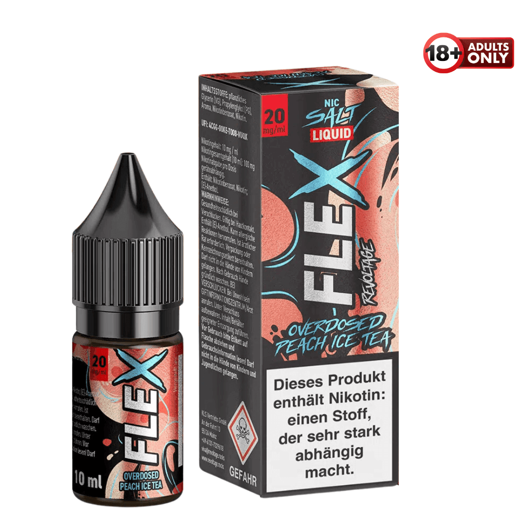 Revoltage Flex Liquid Pfirsich-Eistee - EdenVape24