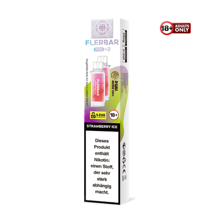 Flerbar Prefilled Pod Strawberry Ice - EdenVape24