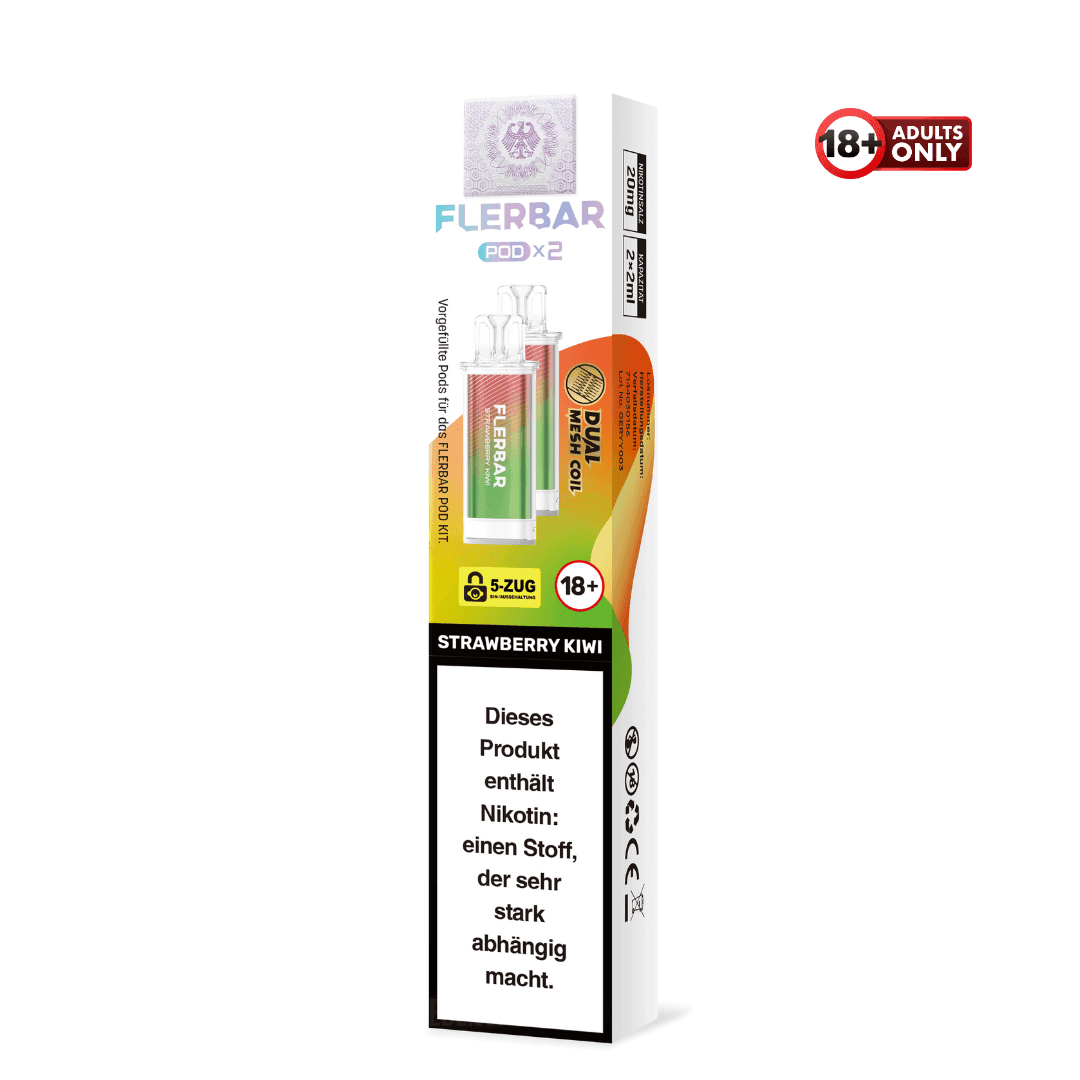Flerbar Pod Strawberry Kiwi - EdenVape24