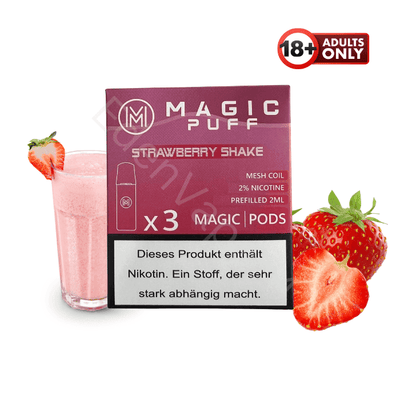 Magic Puff Pods - Strawberry Shake