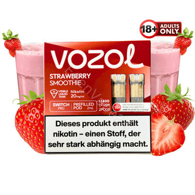 Vozol Pod - Strawberry Smoothie