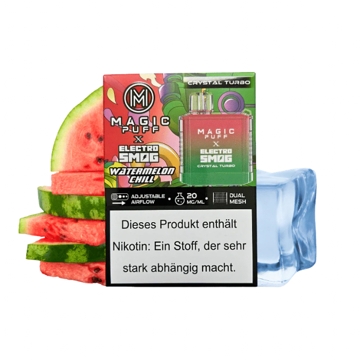 Magic Puff Crystal Turbo | Watermelon Chill | 20mg/ml
