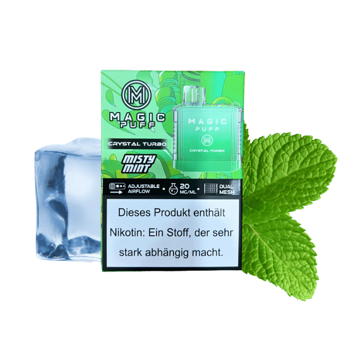 Magic Puff Crystal Turbo | Misty Mint 20mg/ml