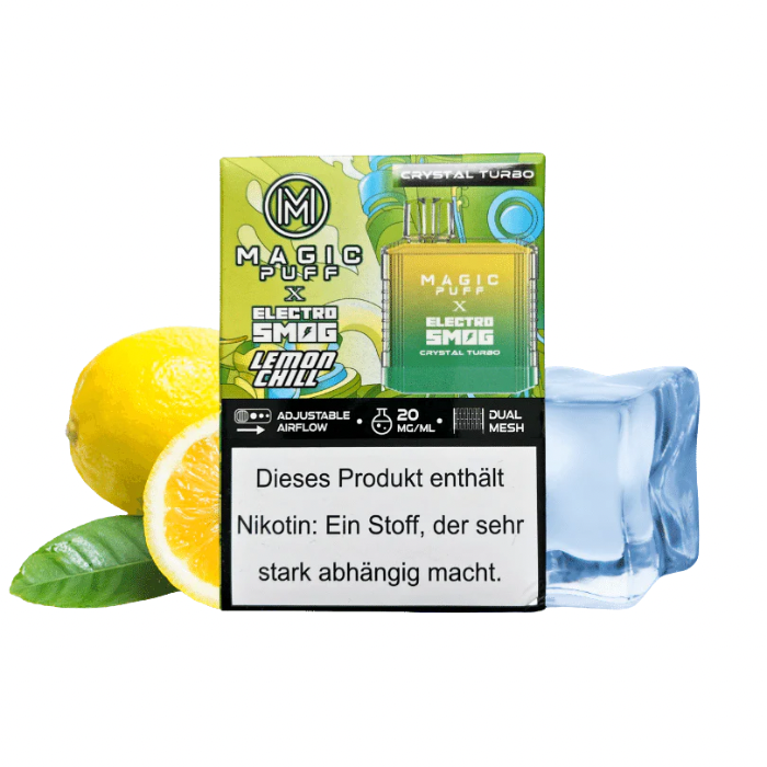 Magic Puff Crystal Turbo | Lemon Chill | 20mg/ml