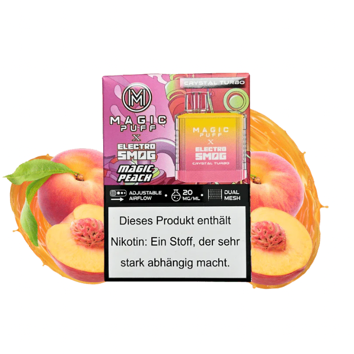 Magic Puff Crystal Turbo | Magic Peach | 20mg/ml