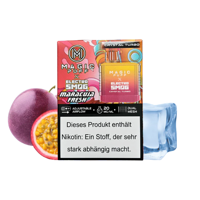Magic Puff Crystal Turbo | Maracuja Fresh | 20mg/ml