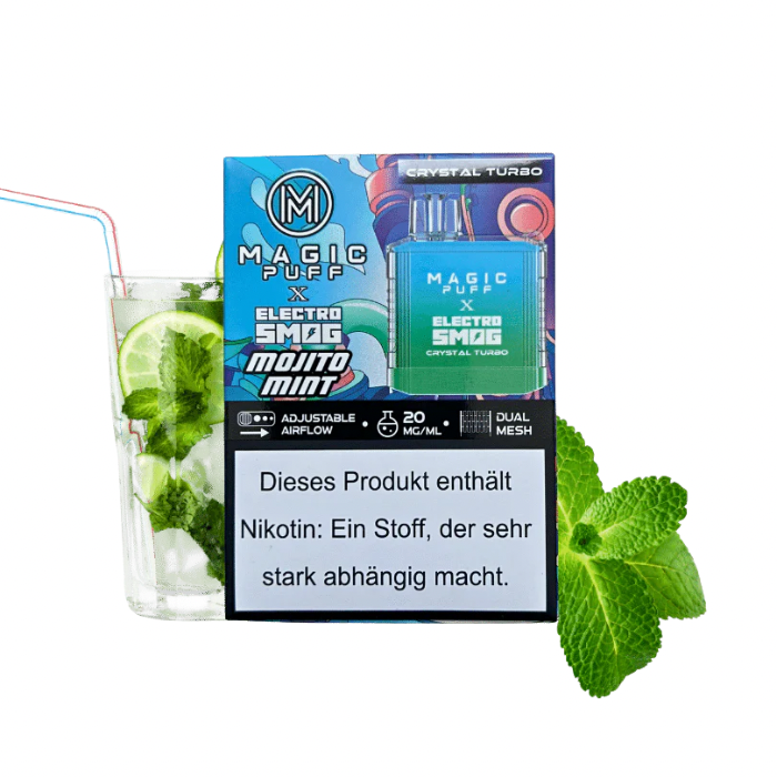 Magic Puff Crystal Turbo | Mojito Mint | 20mg/ml