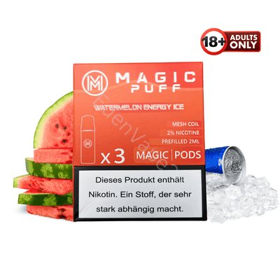 Magic Puff Pods - Watermelon Energy Ice