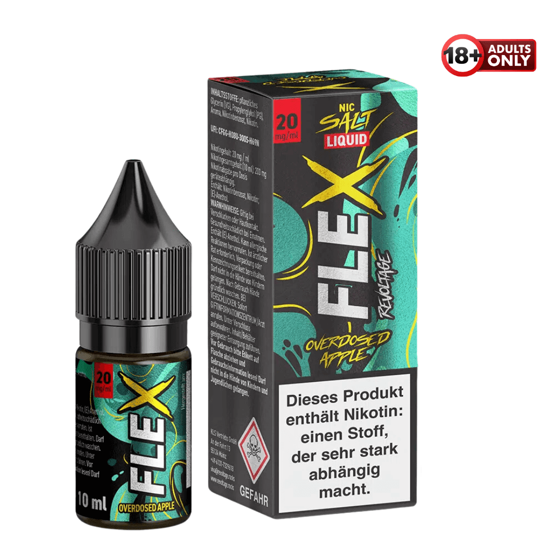 Revoltage Flex Liquid Saftiger Apfelgenuss - EdenVape24